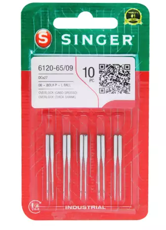 Agulha de Maquina Singer 6120 Overlock C/10 Und