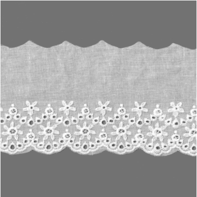 Bordado Ingles de Algodão Importado C/13,7 Metros PART.04