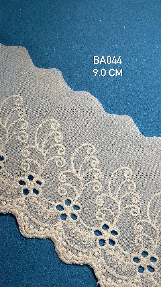 Bordado Ingles de Algodão Artepunto BA044 c/10 Metros