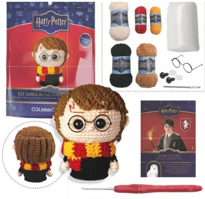 Kit Amigurumi Harry Potter