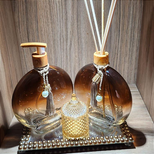 Kit Difusor e Sabonete Líquido Luna 550ml