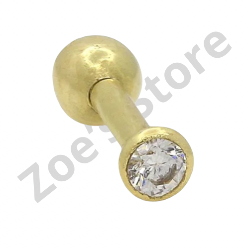 Ponto de luz prata dourado 1.75mm