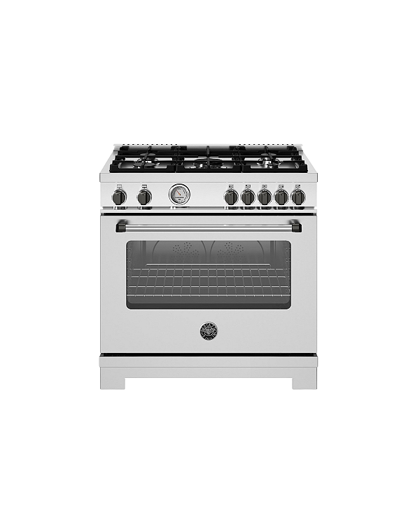 Fogão Bertazzoni Master MAS365GASXVLPBN Black Nickel