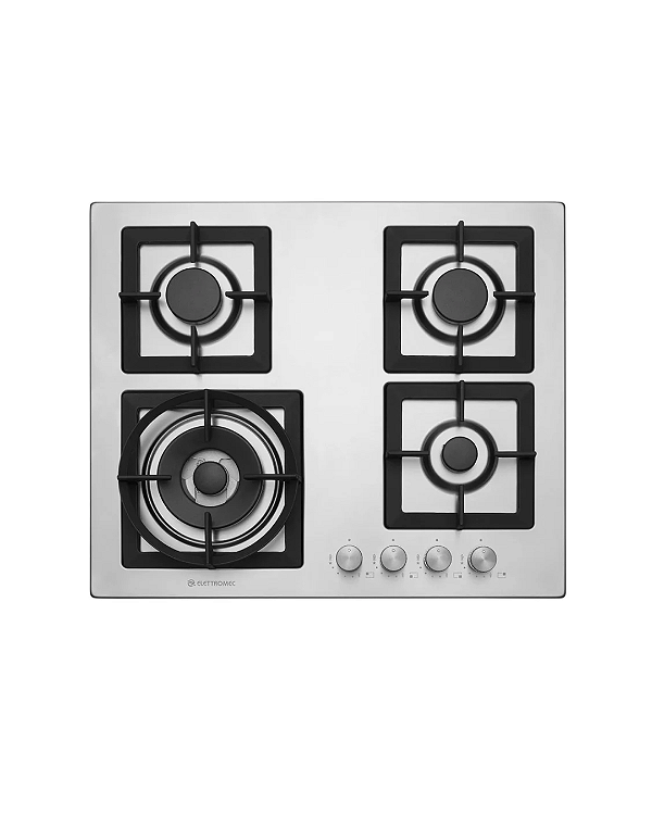 Cooktop Quadratto 4 queimadores 60 cm