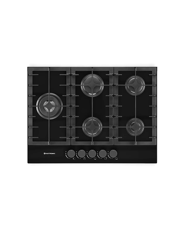 Cooktop Vetro 5 queimadores 70 cm