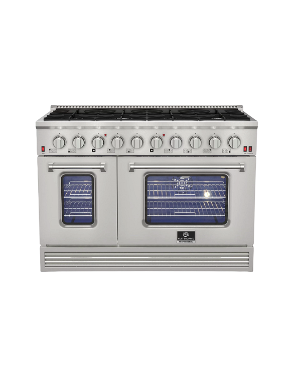 Fogão Professional Inox Gás/ Gás 48 Polegadas