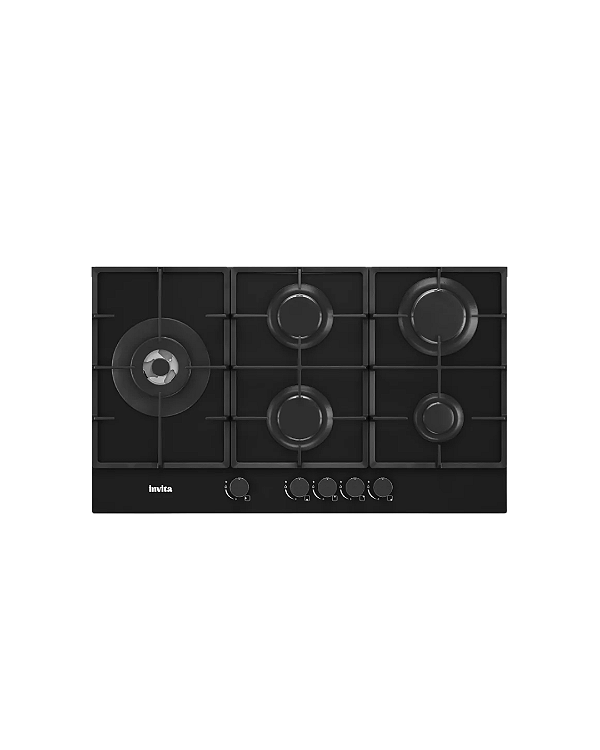 Cooktop Invita A Gás Black 90 cm