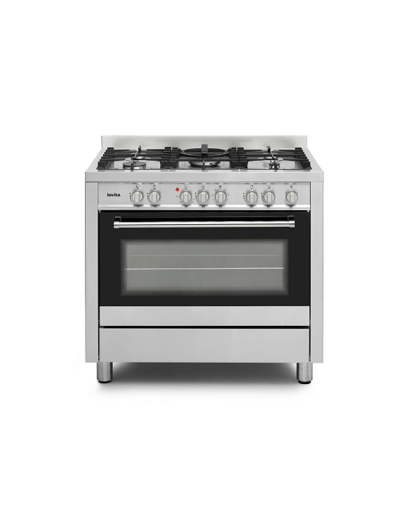 Fogão De Piso Invita Gás/Elétrico 90 cm