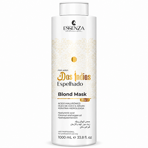 Máscara Capilar Blond Das Índias Efeito Matizador 1000ml – Essenza
