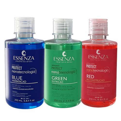 Kit 3 Nanotecnologia Smooth Protect 250ml Essenza