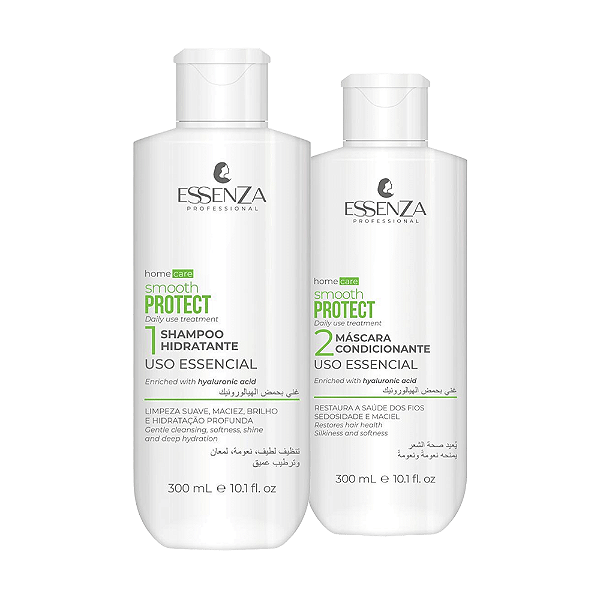 Kit Essenza Smooth Protect Hidratação e Brilho