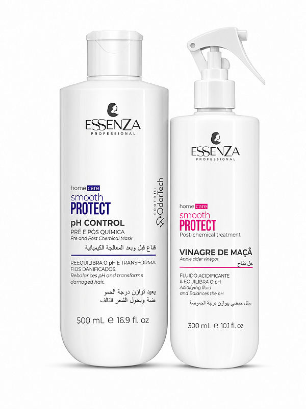 Kit Controle e Acidificação Capilar Tratamento Antifrizz e Porosidade - Essenza