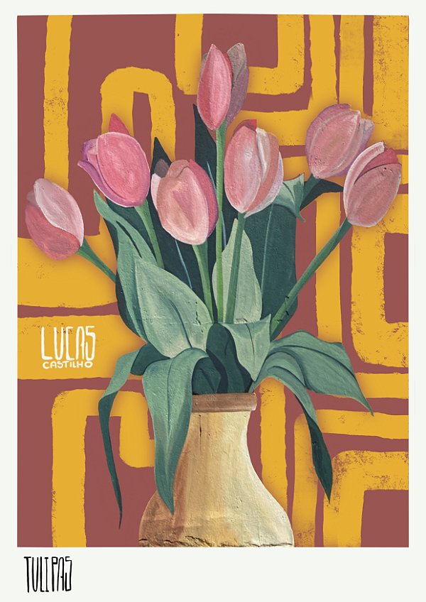 TULIPAS (coleção pequenos murais)