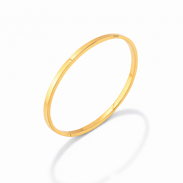 Bracelete Fio Reto Aço Inoxidável