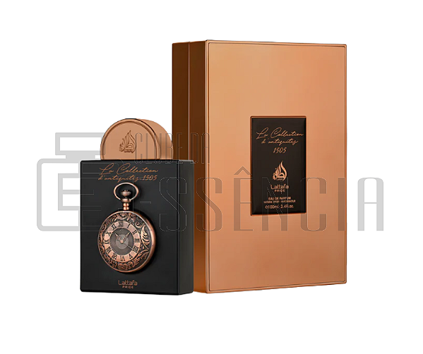 Perfume La Collection d'Antiquités 1505 – Lattafa – Eau de Parfum Compartilhável