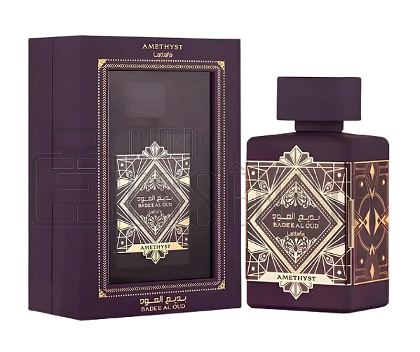Perfume Bade’e Al Oud Amethyst – Lattafa Perfumes – Eau de Parfum Compartilhável