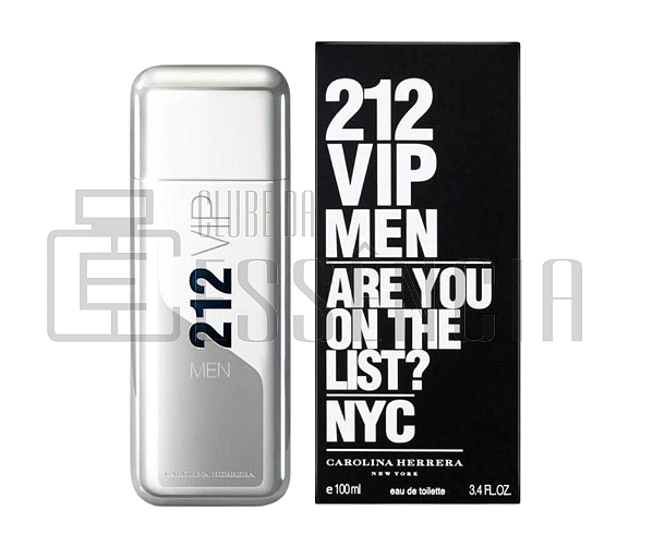 Perfume 212 VIP Men – Carolina Herrera – Eau de Toilette Masculino