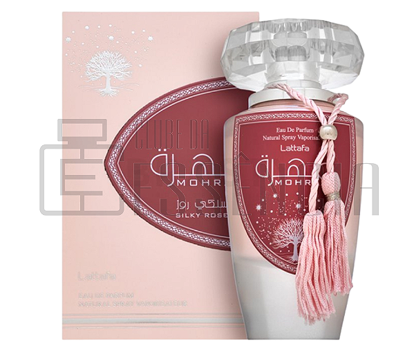 Perfume Mohra Silky Rose – Lattafa – Eau de Parfum Feminino 100ml