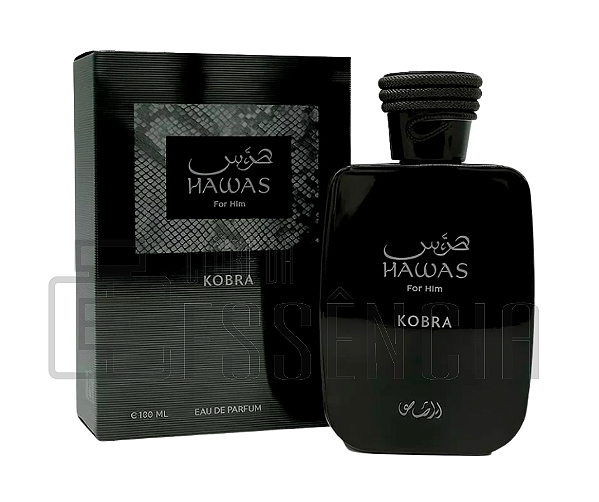 Perfume Hawas Kobra – Rasasi – Eau de Parfum Masculino 100ML