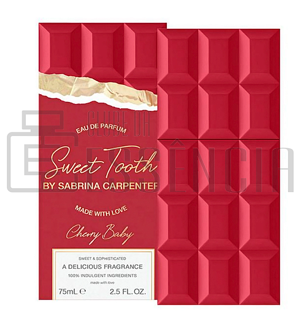 Perfume Sweet Tooth Cherry Baby – Sabrina Carpenter – Eau de Parfum Feminino 75ml