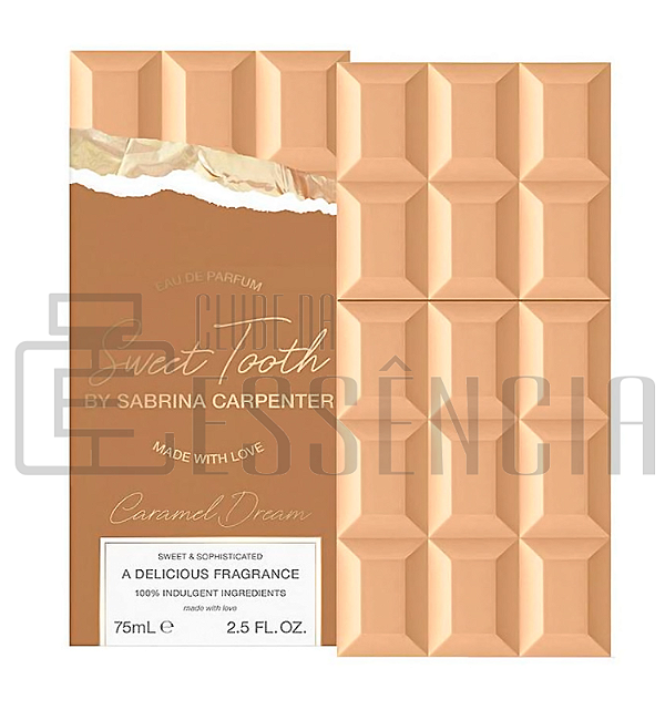Perfume Sweet Tooth Caramel Dream – Sabrina Carpenter – Eau de Parfum Feminino 75ml