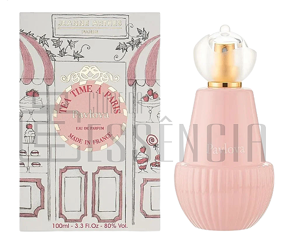 Perfume Tea Time à Paris Pavlova – Jeanne Arthes – Eau de Parfum Feminino 100ml