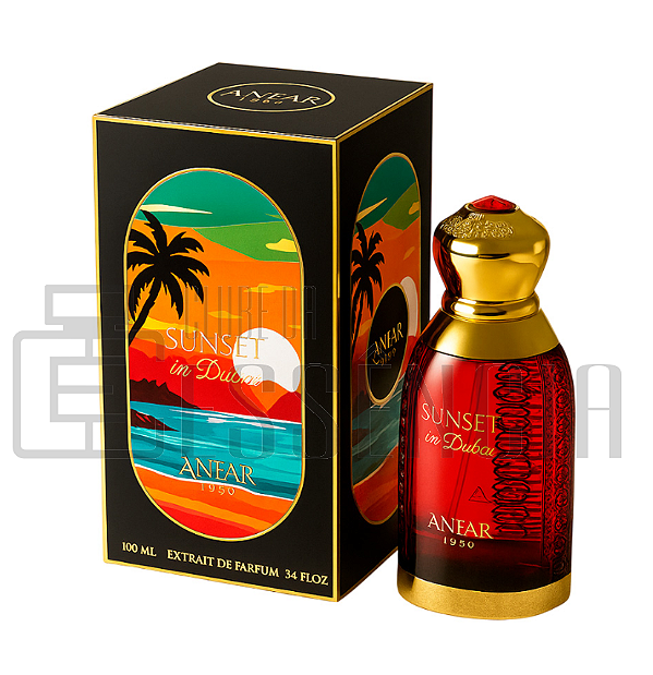 Perfume Sunset in Dubai – Anfar 1950 – Extrait de Parfum Unissex 100ml