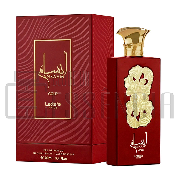 Perfume Ansaam Gold – Lattafa – Eau de Parfum Feminino 100ml