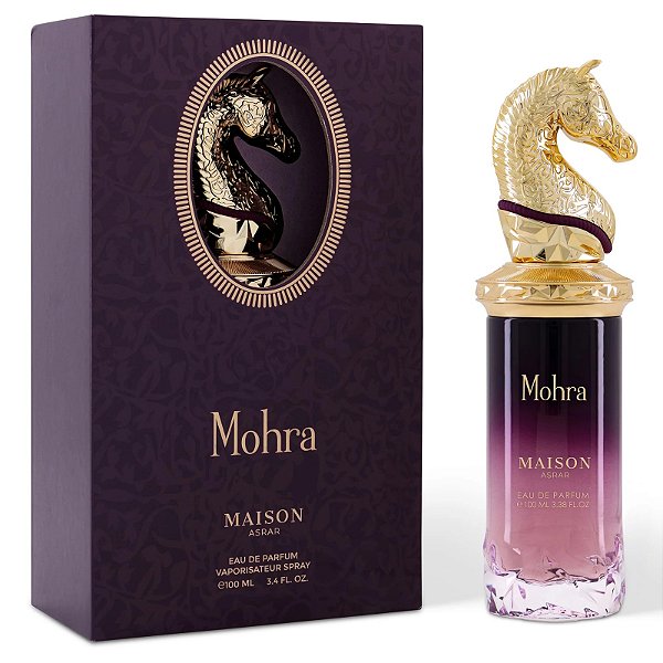 Perfume Mohra – Maison Asrar – Eau de Parfum Compartilhável 100ml