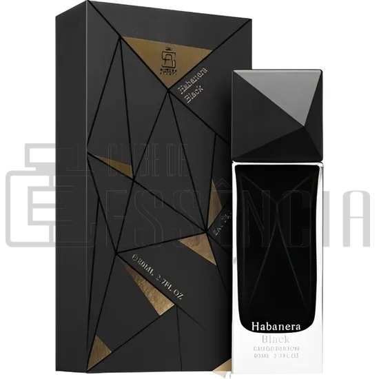 Perfume Aurora Scents Habanera Black Eau de Parfum Masculino 80ml