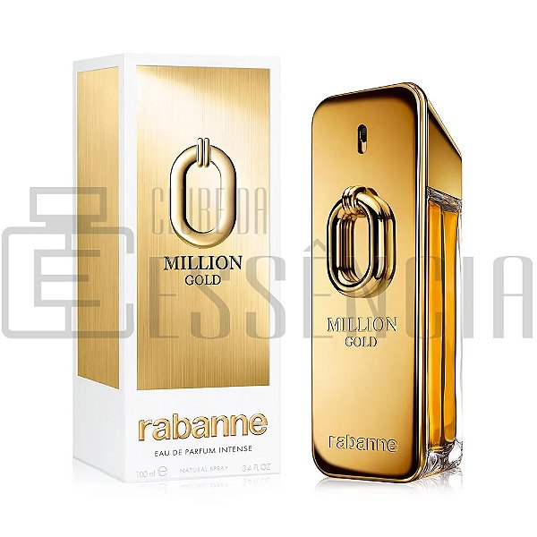 Perfume Paco Rabanne Million Gold Eau de Parfum Intense Masculino 100ml