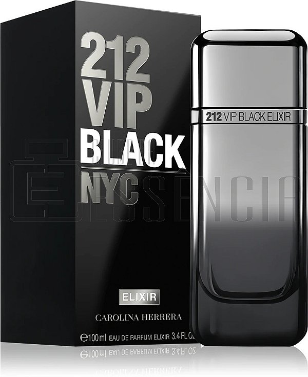 Perfume Carolina Herrera 212 VIP Black Elixir Eau de Parfum Masculino 100ml