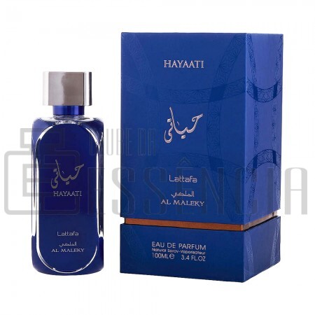 Perfume Lattafa Hayaati Al Maleky Eau de Parfum Unissex 100ml