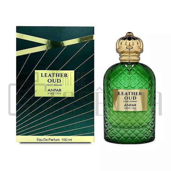 Perfume Anfar Leather Oud Eau de Parfum Masculino 100ml