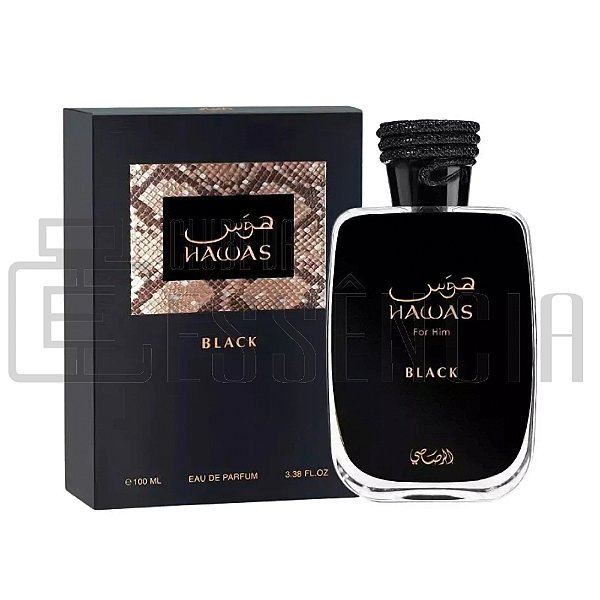 Perfume Rasasi Hawas Black Eau de Parfum Masculino 100ml