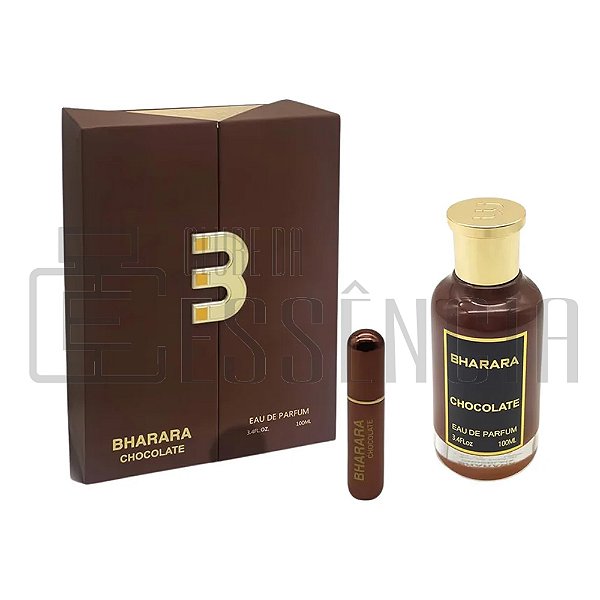 Perfume Bharara Chocolate Eau de Parfum Unissex 100ml