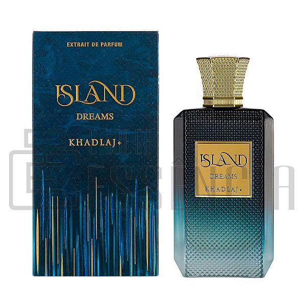Perfume Khadlaj Island Dreams Extrait de Parfum Unissex 100ml
