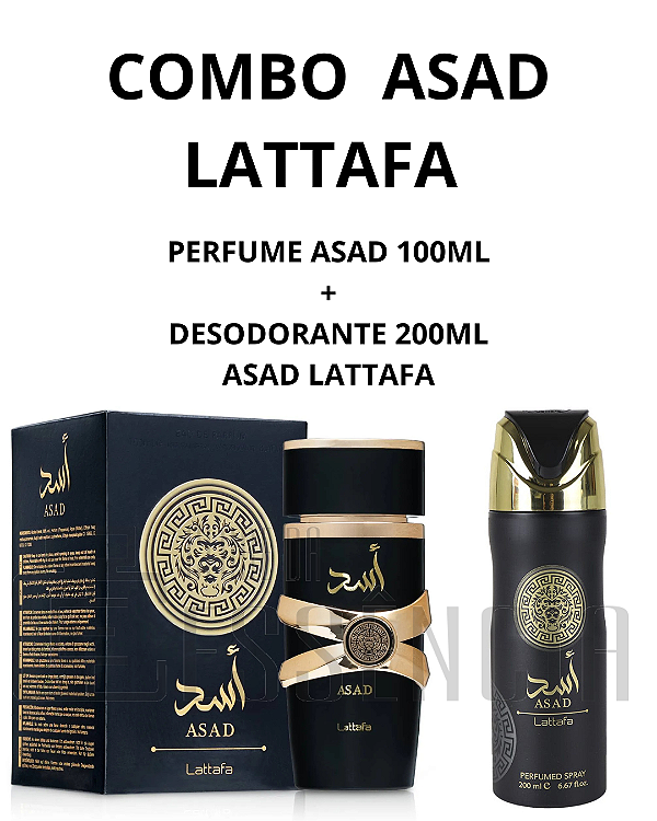 COMBO LATTAFA ASAD – Perfume 100ml + Desodorante 200ml