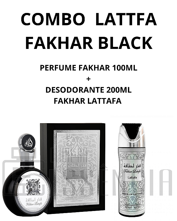 COMBO LATTAFA KHAMRAH – Perfume 100ml + Desodorante 200ml