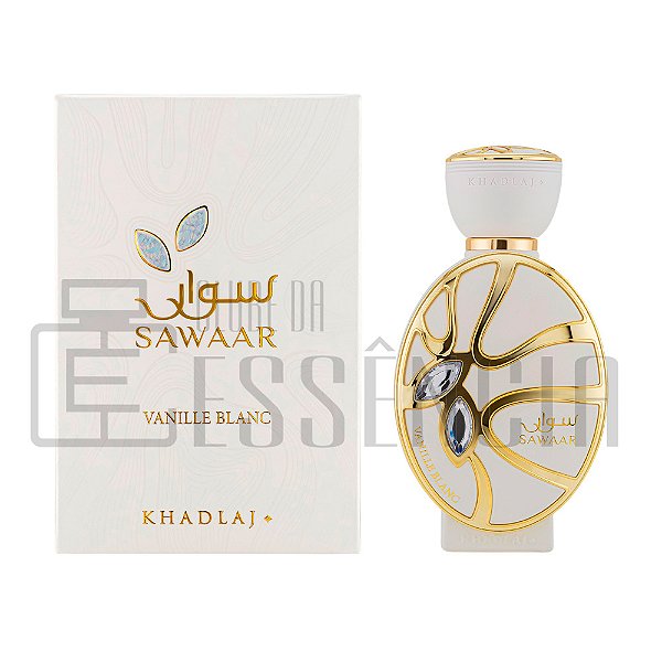 Perfume Khadlaj Sawaar Vanille Blanc Extrait de Parfum Unissex 100ml