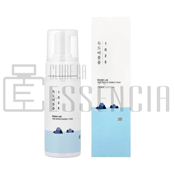 Espuma de Limpeza Round Lab 1025 Dokdo Bubble Foam 150ml