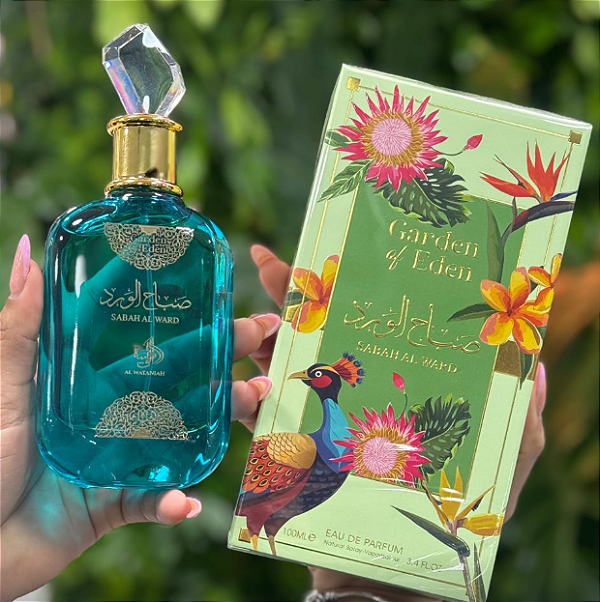 Perfume Al Wataniah Sabah Al Ward Garden of Eden Eau de Parfum Feminino 100ml