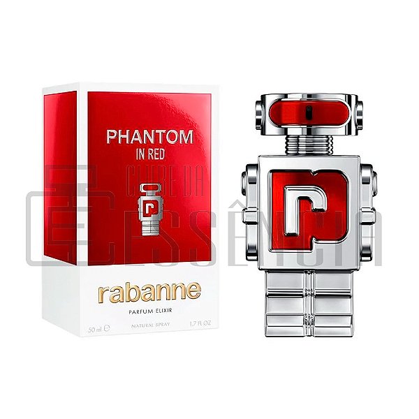 Perfume Rabanne Phantom In Red Parfum Elixir Masculino