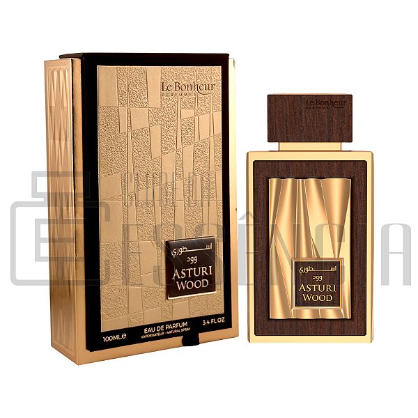 Perfume Le Bonheur Asturi Wood Eau de Parfum Unissex 100ml