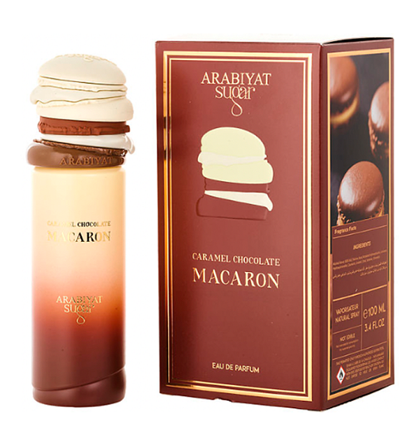 Perfume Arabiyat Prestige Sugar Caramel Chocolate Macaron Eau de Parfum Unissex 100ml