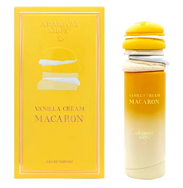 Perfume Arabiyat Prestige Sugar Macaron Vanilla Cream Eau de Parfum Unissex 100ml