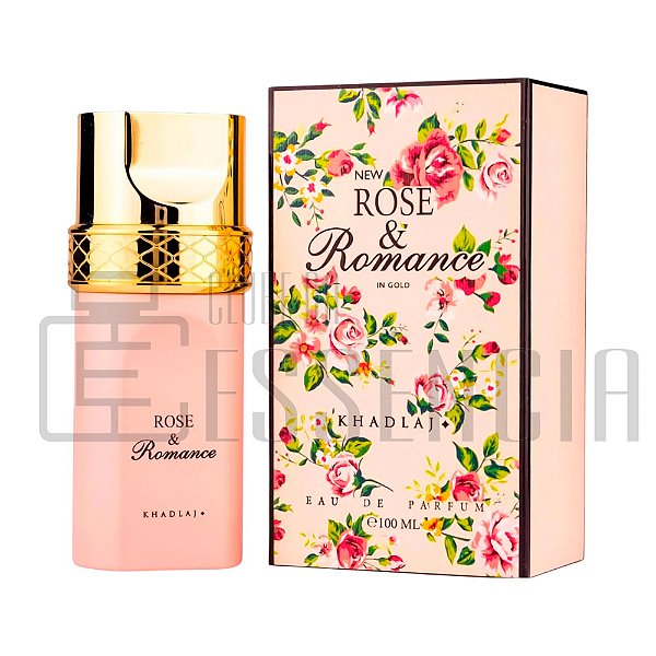 Perfume Khadlaj Rose & Romance Eau de Parfum Feminino 100ml