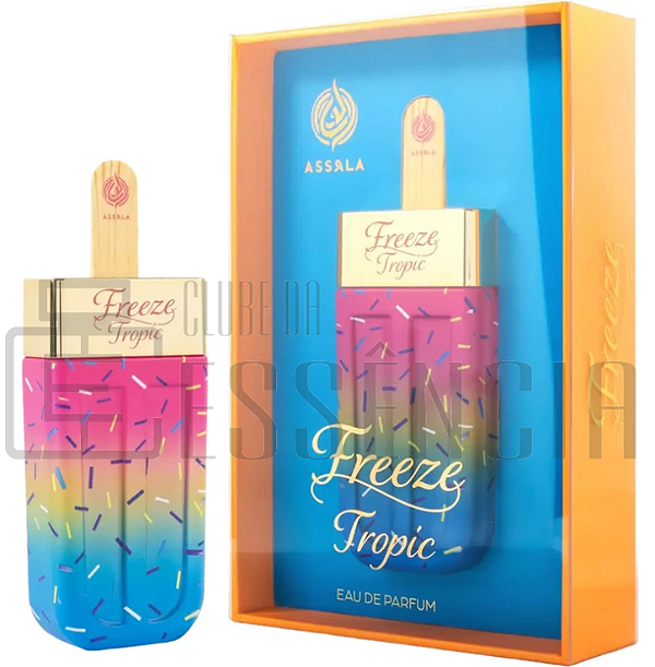 Perfume Assala Prime Freeze Tropic Eau de Parfum Unissex 85ml