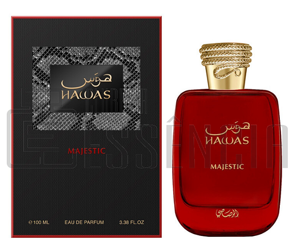 Perfume Rasasi Hawas Majestic Eau de Parfum Unissex 100ml