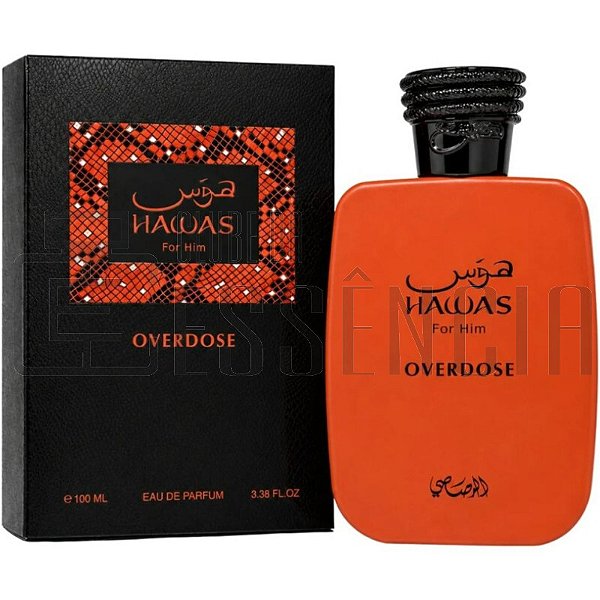 Perfume Rasasi Hawas Overdose Eau de Parfum Masculino 100ml